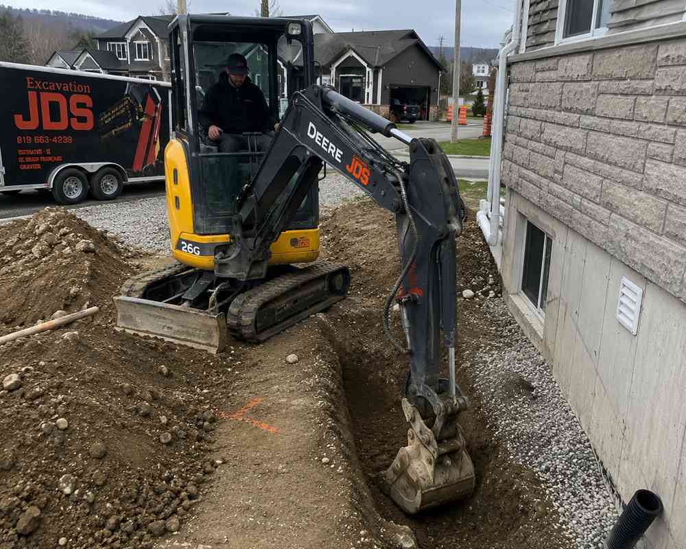 Mini-excavation — Excavation JDS Inc.