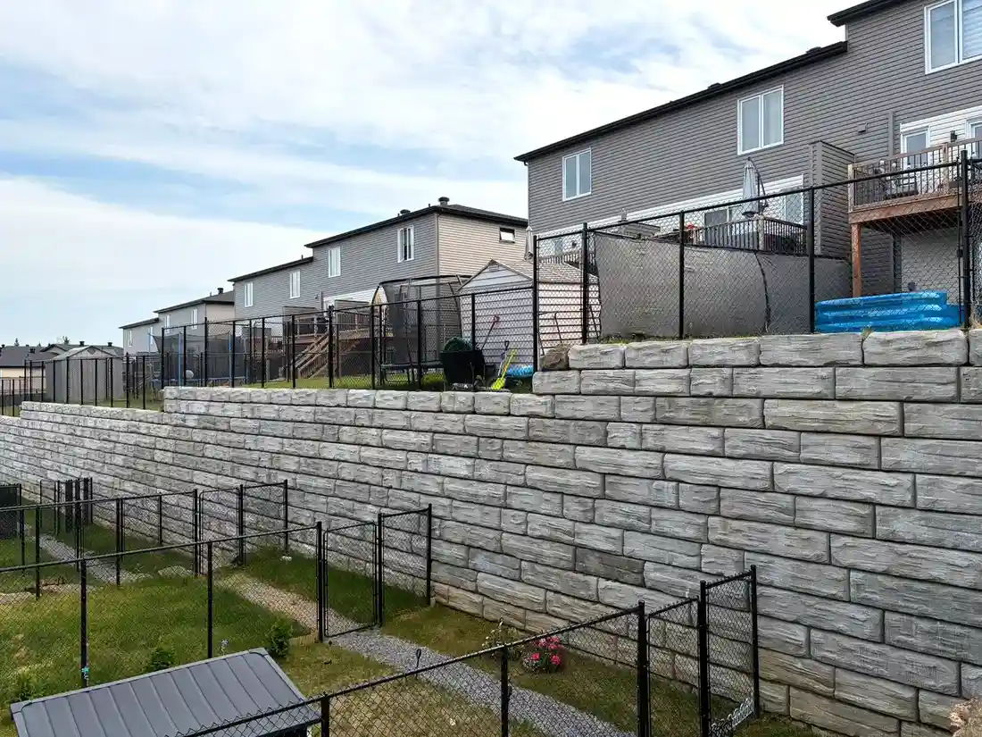Murs de remblais et soutènement — Excavation JDS Inc.